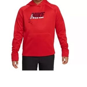 Nike Big Boys' Therma-FIT Graphic Pullover Hoodie-size XL